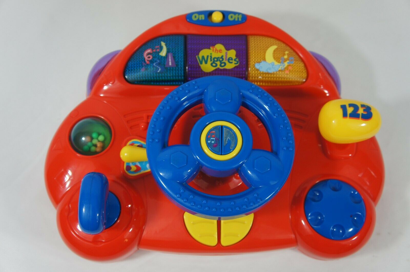 The Wiggles Big Red Car Wiggly Steering Wheel Toy